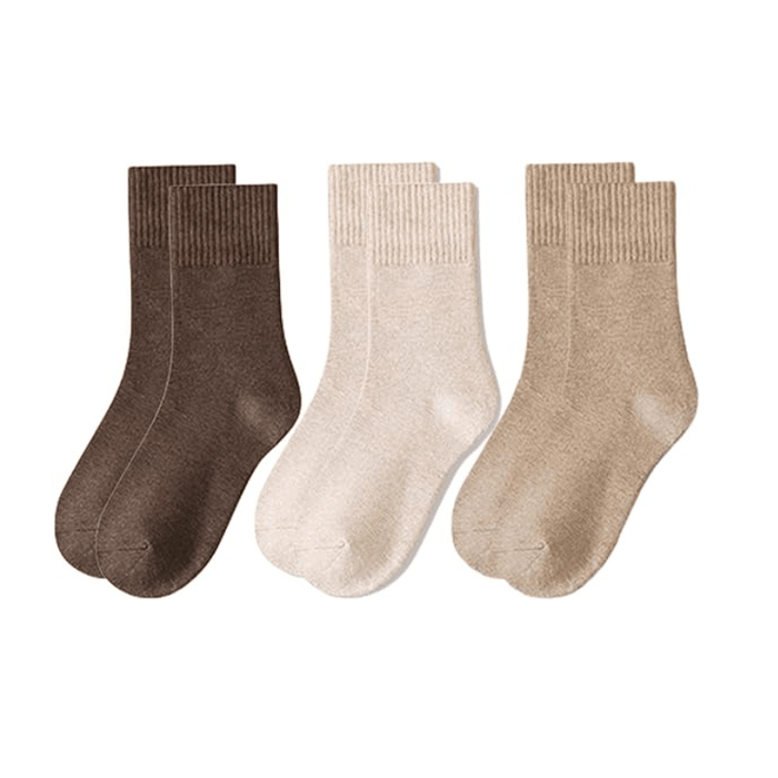 3 Pack Lightweight Bamboo Socks - Breathable Comfort