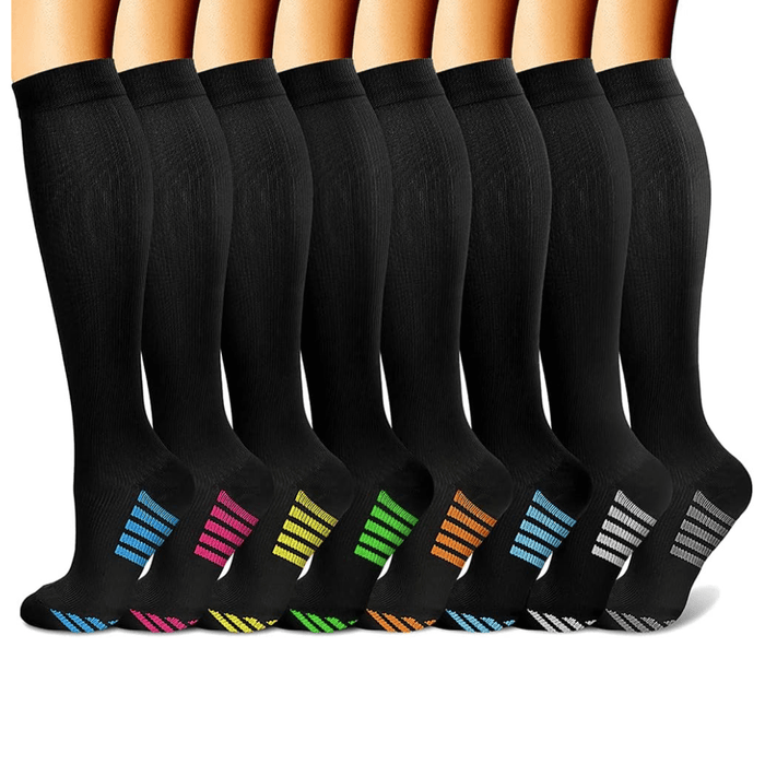 8 Pairs Neuropathy Support Socks – All-Day Comfort and Gentle Care