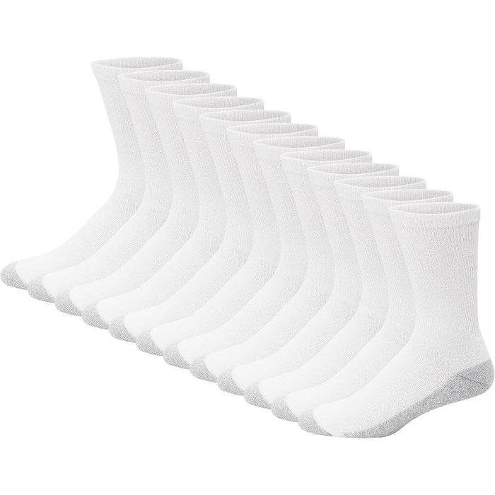 12 Pack Double Tough Crew Socks – Tough Design for Active Wear - SOCKZ