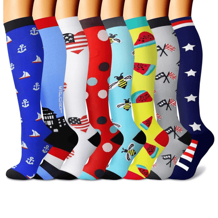 8 Pairs Everyday Neuropathy Socks – Soft, Supportive and Comfortable