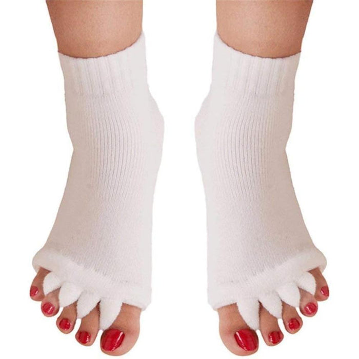 Separator Plantar Socks For Comfort And Alignment