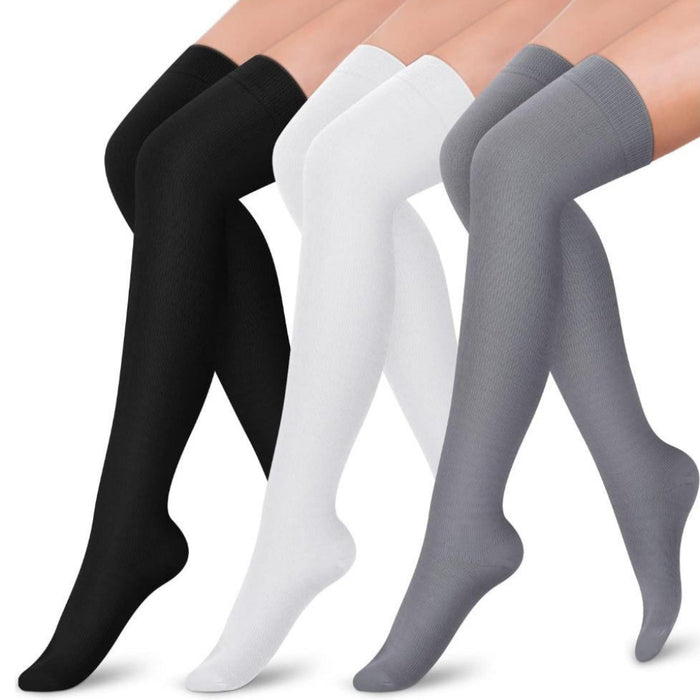 3 Pairs Plantar Socks For Stability And Circulation Support