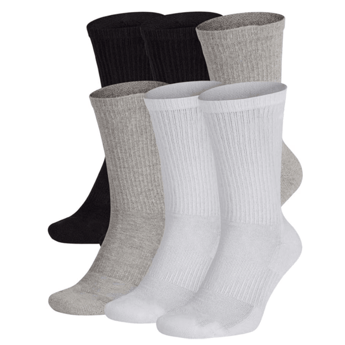 3 Pairs Non Binding Cushioned Socks With Moisture Wicking