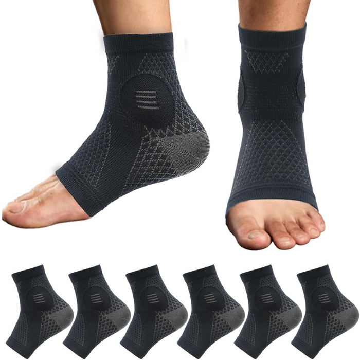 3 Pairs Neuropathy Compression Socks - Daily Support and Comfort