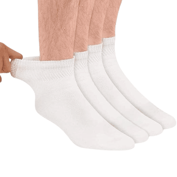 4 Pairs Non Binding Seamless Neuropathy Socks