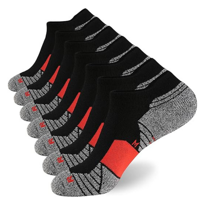 7 Pairs Orthopedic Running Socks – Daily Comfort and Foot Support