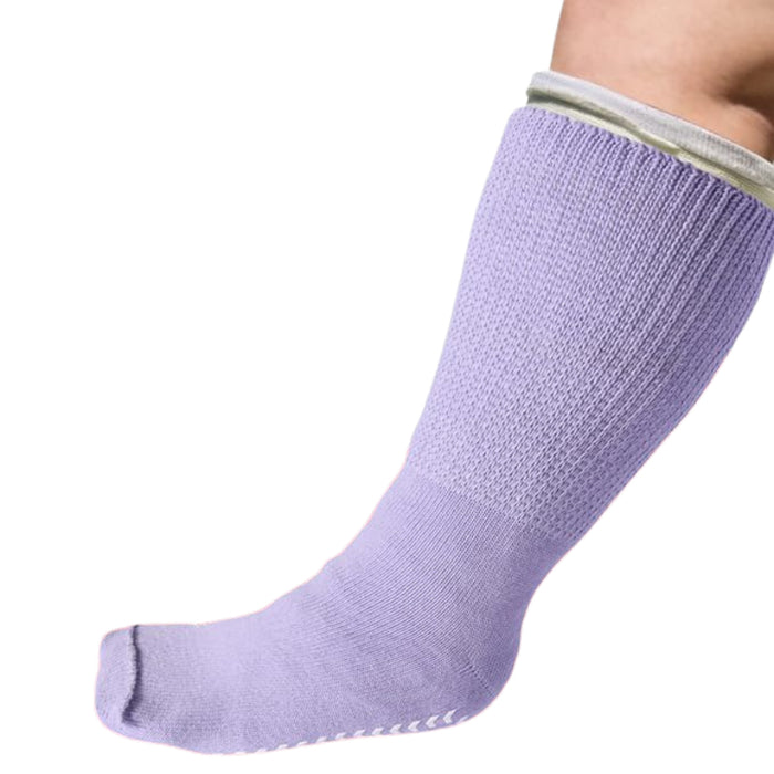 Pack Of 2 Extra Wide Diabetic Non Slip Socks