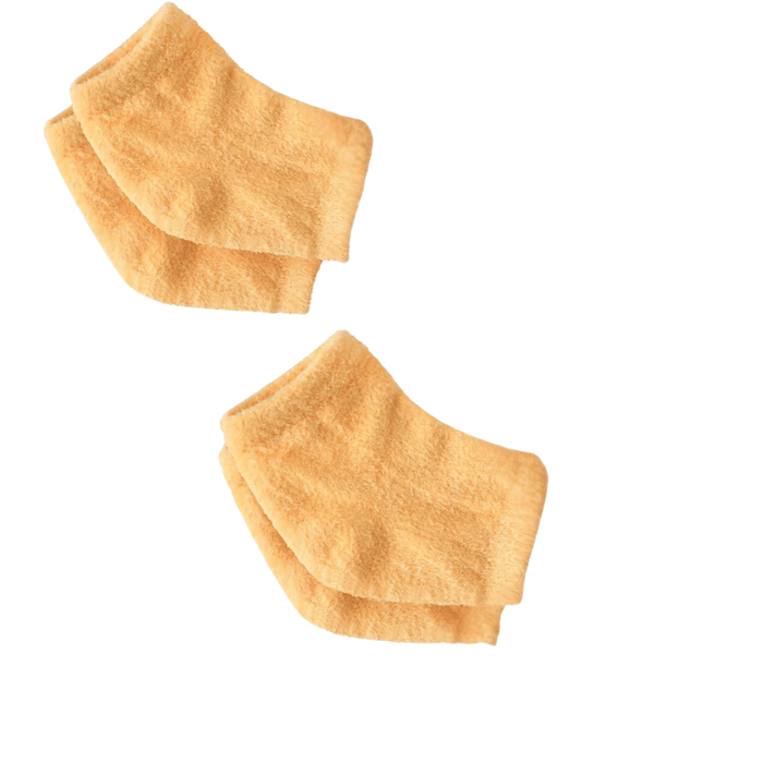 2-Pair Moisturizing Gel Socks - Hydrating Comfort and moisturizing