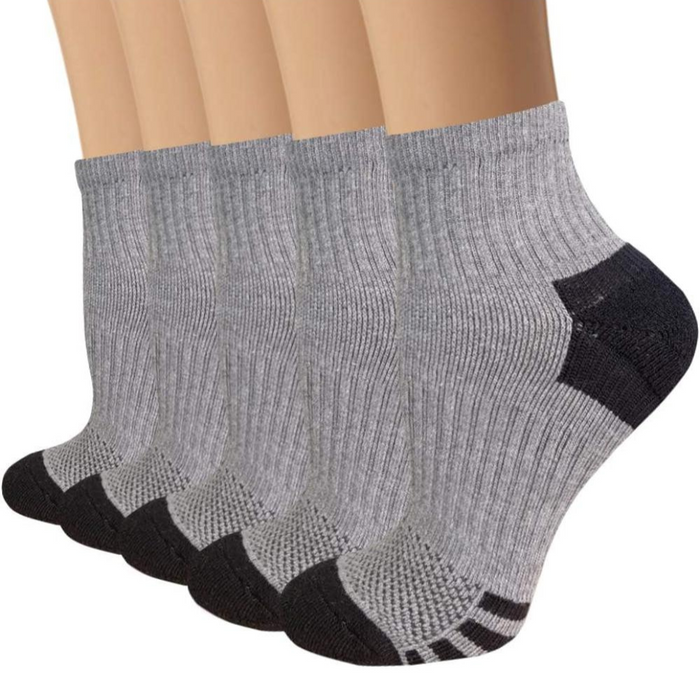 5 Pieces Of Lightweight Design Compression Plantar Socks