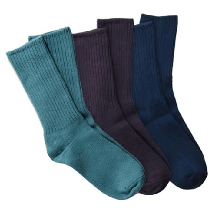 3 Pairs Comfortable Ribbed Socks