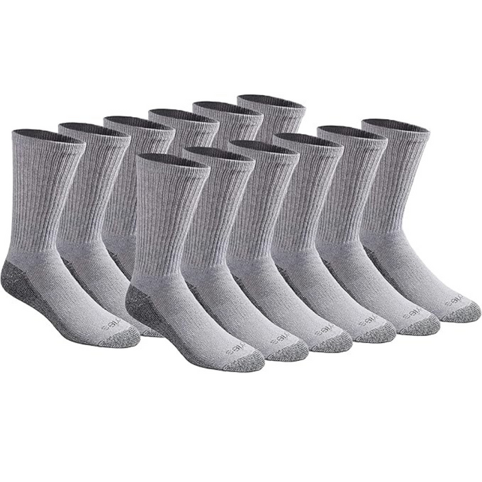 12 Pairs Flexible Cushioned Socks For Everyday Activities