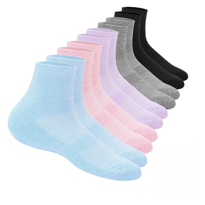 5 Pairs Stretchable Orthopedic Socks – All-Day Comfort and Support