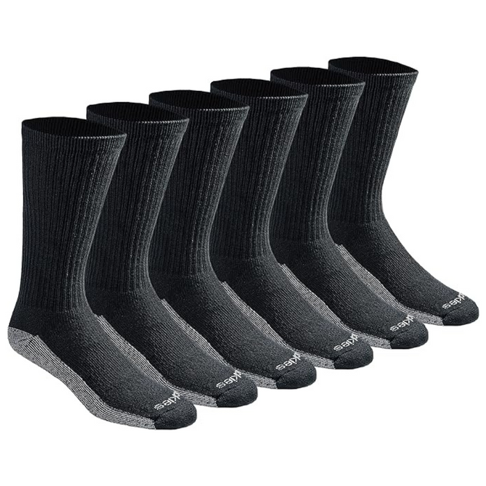 6 Pair Soft Cushioned Socks - Active Lifestyle and Comfort