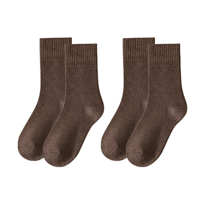 2-Pack Lightweight Bamboo Socks - Soft and Breathable