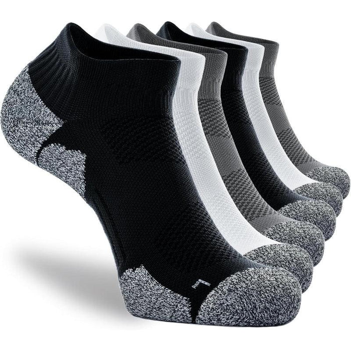 Pair Of 6 Cushioned Compression Anti Blister Socks