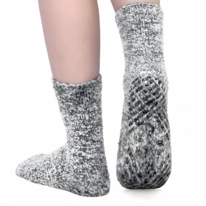 3 Pair Cozy Non-Slip Diabetic Socks - Comfort and Stability