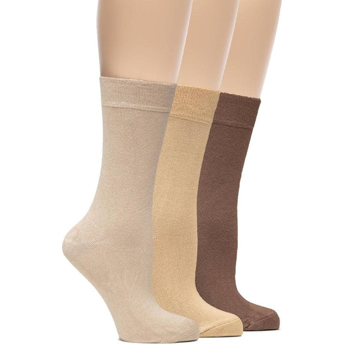 3 Pairs Bamboo Crew Soft Socks – Comfort and Sustainability