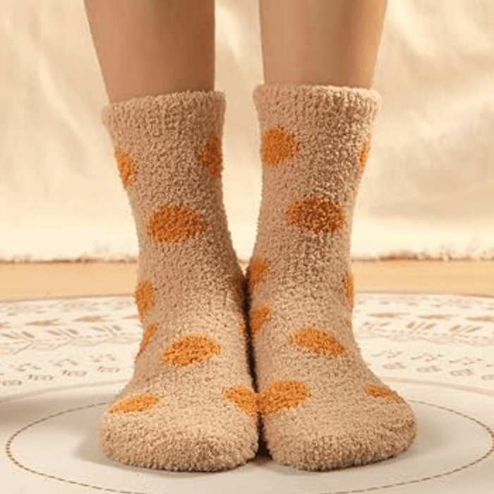 6 Pack Fluffy Comfort Socks – Soft and Cozy Warmth