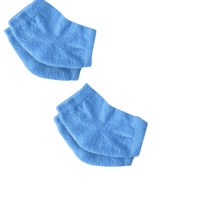 2-Pair Moisturizing Gel Socks - Hydrating Comfort and moisturizing