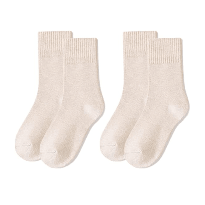 2-Pack Lightweight Bamboo Socks - Soft and Breathable