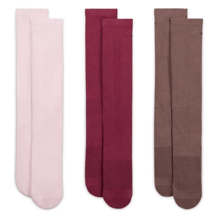 3 Pairs Non Binding Cushioned Socks With Moisture Wicking