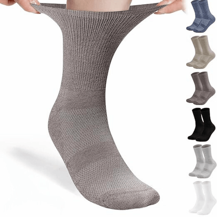 6 Pairs Seamless Neuropathy Socks for Everyday Comfort