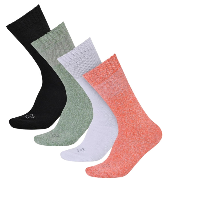 4 Pairs Bamboo Viscose Comfort Diabetic Socks