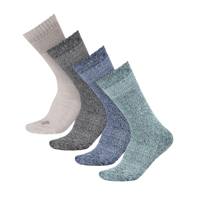 4 Pairs Bamboo Viscose Comfort Diabetic Socks