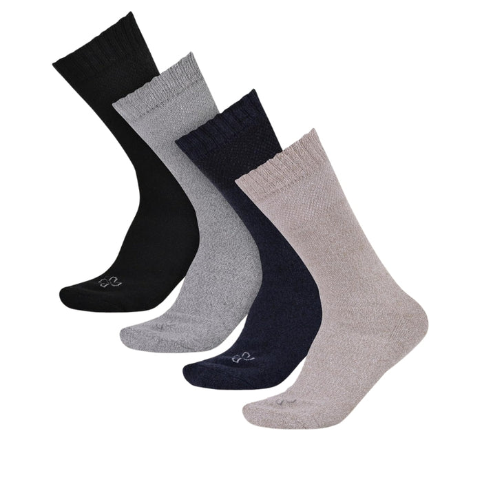 4 Pair Bamboo Viscose Diabetic Socks - Comfort and Stability