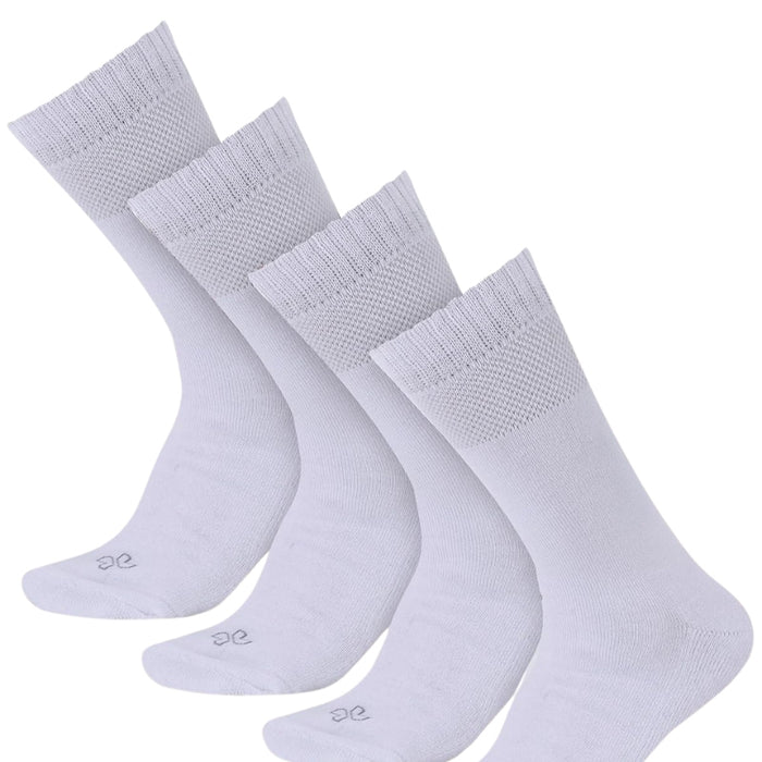 4 Pair Bamboo Viscose Diabetic Socks - Comfort and Stability