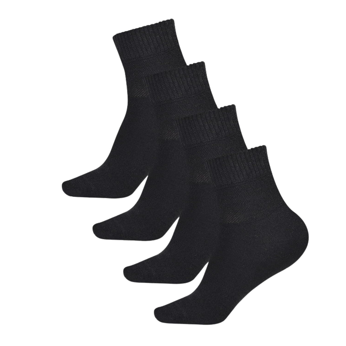 4 Pairs of Bamboo Diabetic Socks - Viscose and Non-Binding