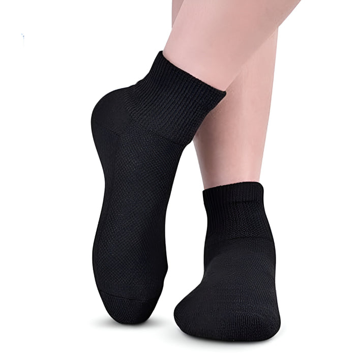 4 Pairs Cushioned Diabetic Socks – Comfort and Support