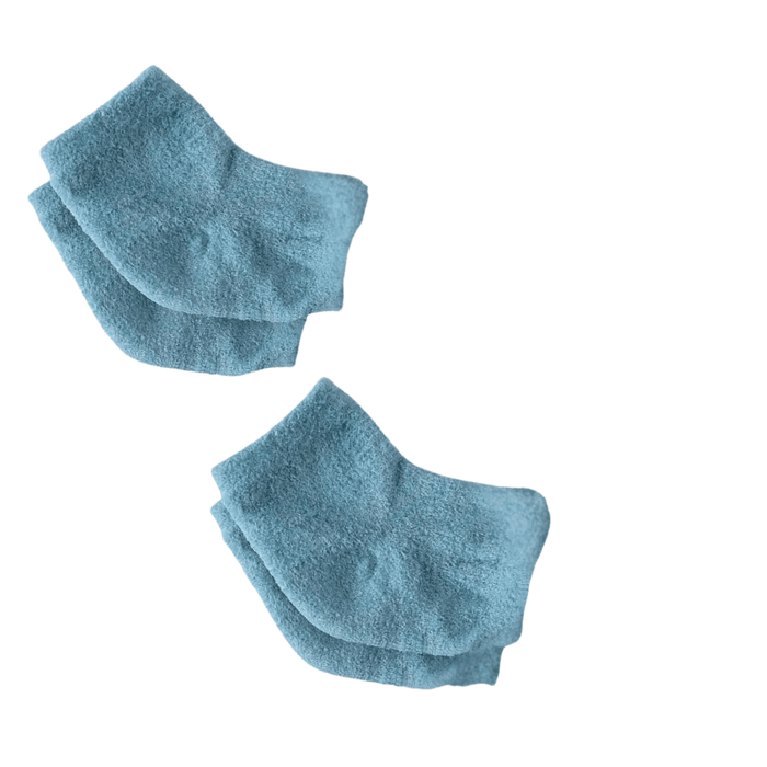 2-Pair Moisturizing Gel Socks - Hydrating Comfort and moisturizing