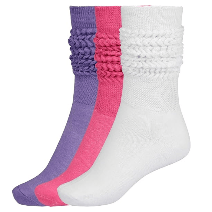 3-Pack Slouchy Boot Socks - Cozy and Stylish