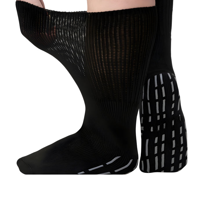 2 Pairs Wide Fit Diabetic Socks – Enhanced Comfort and Stability