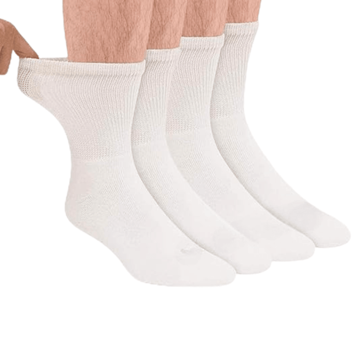 4 Pairs Non Binding Seamless Neuropathy Socks