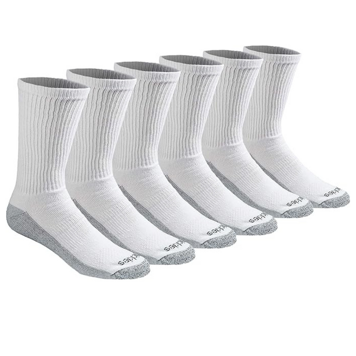 6 Pair Soft Cushioned Socks - Active Lifestyle and Comfort