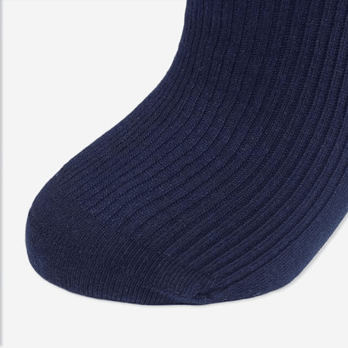 3-Pack Combed Cotton Socks - Ribbed Design And Extra Comfort