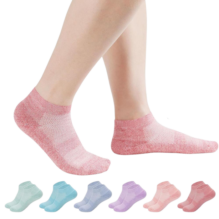 Pack Of 6 Non Binding Diabetic Socks With Seamless Comfort