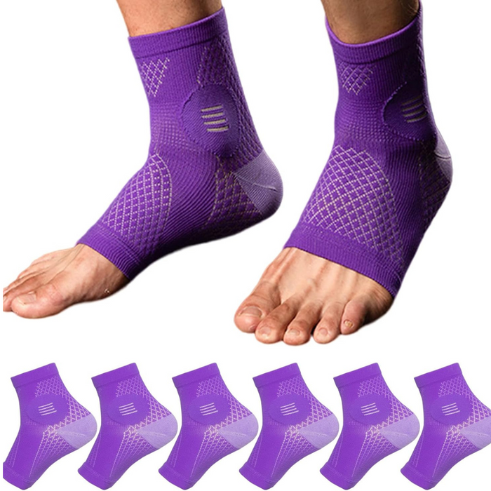 3 Pairs Neuropathy Compression Socks - Daily Support and Comfort