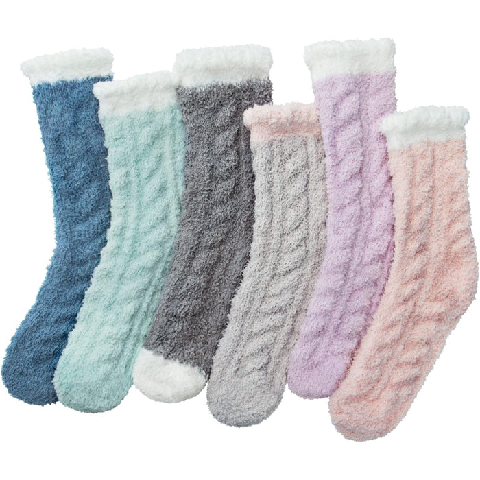 5 Pack Fuzzy Slipper Diabetic Socks – Warmth and Safety Combined