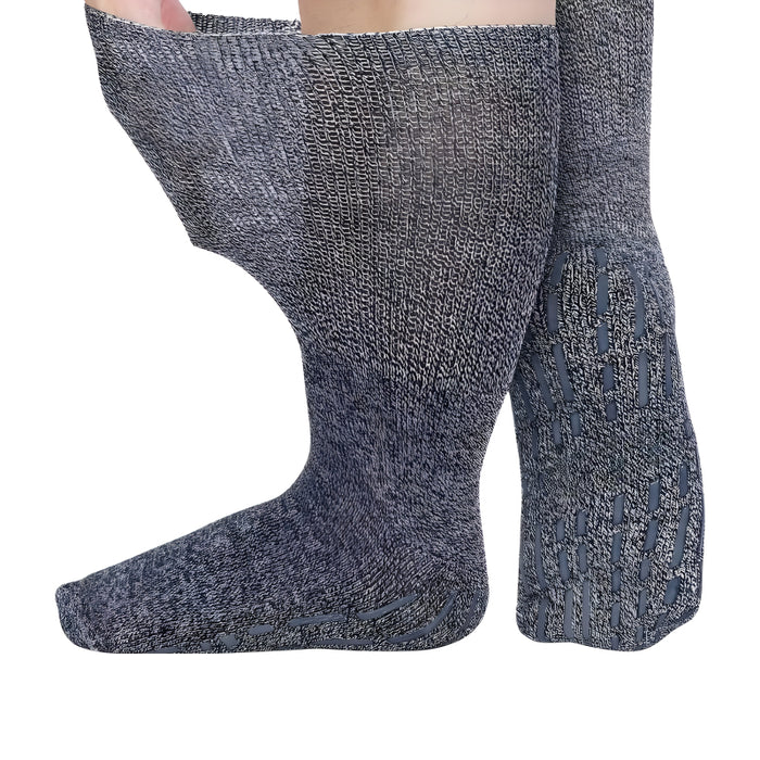 2 Pairs Wide Fit Diabetic Socks – Enhanced Comfort and Stability