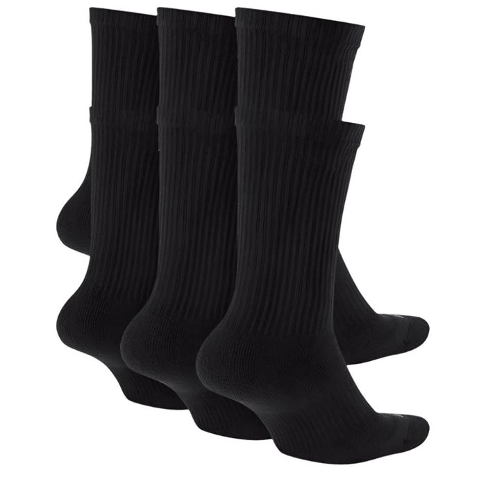 One Pair Cushioned Crew Socks For Everyday Wear