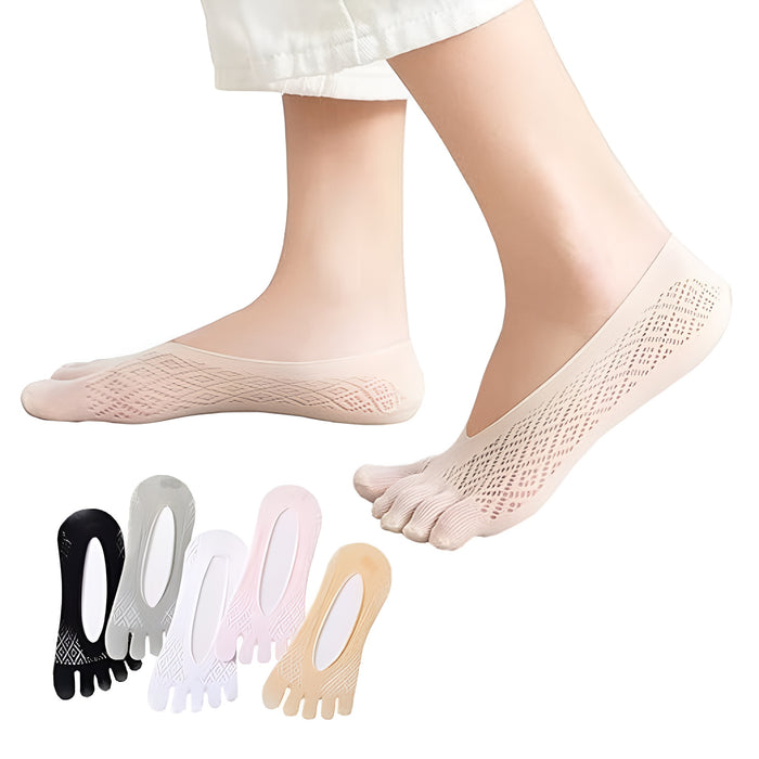 5 Pair Anti Bunion Socks - Non-Slip Silicone Support