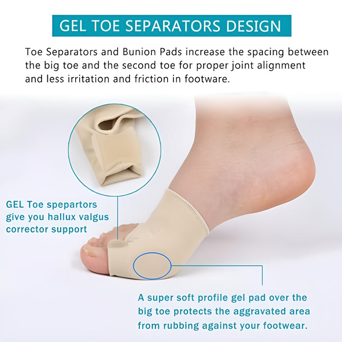 7 Piece Toe Alignment Bunion Relief Kit – Comfort and Support