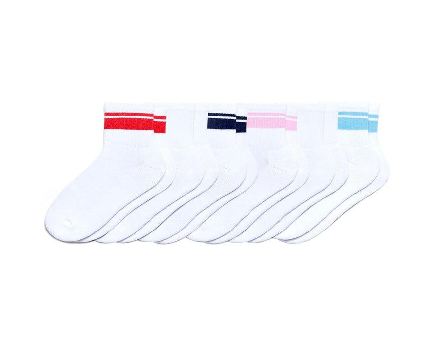 6 Pair Versatile Comfy Cushioned Socks For Daily Wear