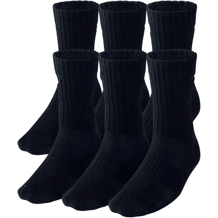 6 Pairs Comfy Cushioned Socks For Everyday Use