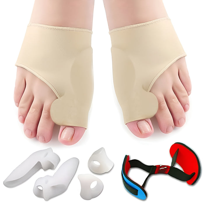 7 Piece Toe Alignment Bunion Relief Kit – Comfort and Support