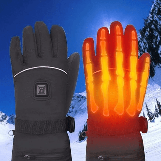 Electric Battery Heated Gloves – Waterproof & Winter-Ready Design