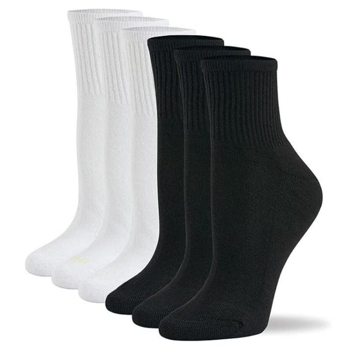 6 Pair Mini Crew Socks - Everyday Comfort and Versatility